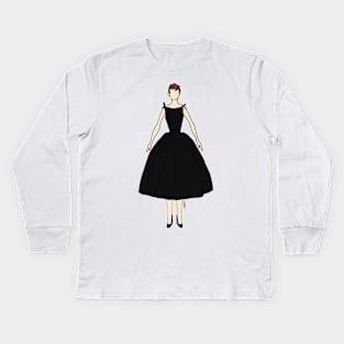 Sabrina Dress 1 Kids Long Sleeve T-Shirt